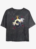 Disney The Owl House King Vines Mineral Wash Womens Crop T-Shirt