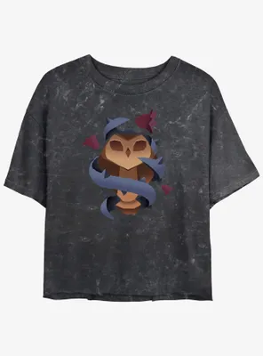 Disney The Owl House Staff Vines Mineral Wash Womens Crop T-Shirt