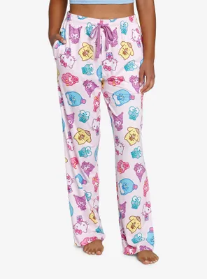Hello Kitty And Friends Pastel Pajama Pants