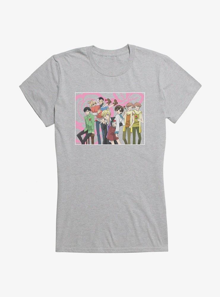 Ouran High School Host Club Group Girls T-Shirt