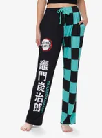 Demon Slayer: Kimetsu No Yaiba Tanjiro Split Pajama Pants