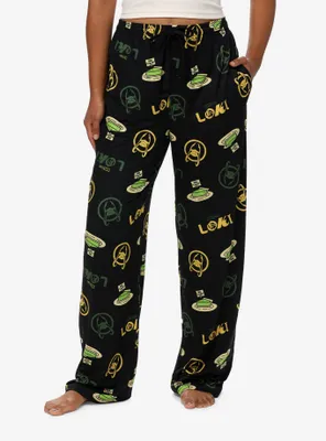 Hot Topic Thorn & Fable Green Black Butterfly Flare Leggings