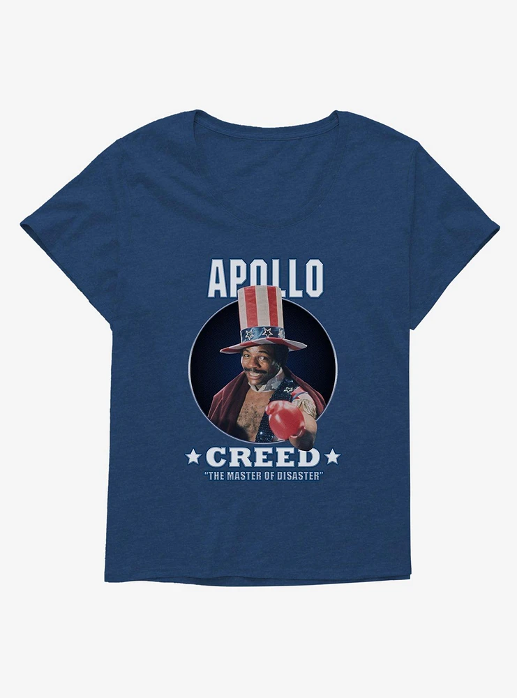 Rocky Apollo Creed The Master Of Disaster Girls T-Shirt Plus