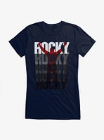 Rocky Victory Training Stance Logo Girls T-Shirt