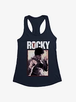 Rocky Fighting Stance Girls Tank