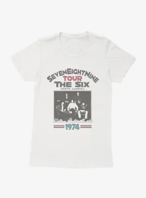 Daisy Jones & The Six 1974 North America Tour Womens T-Shirt
