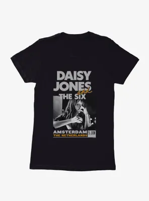 Daisy Jones & The Six Amsterdam Poster Womens T-Shirt