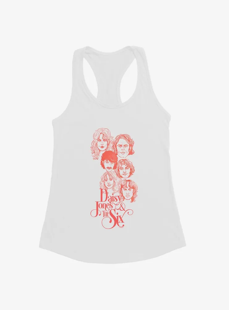 Daisy Jones & The Six Band Illustration Womens Tank Top