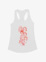 Daisy Jones & The Six Band Illustration Womens Tank Top