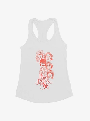 Daisy Jones & The Six Band Illustration Girls Tank