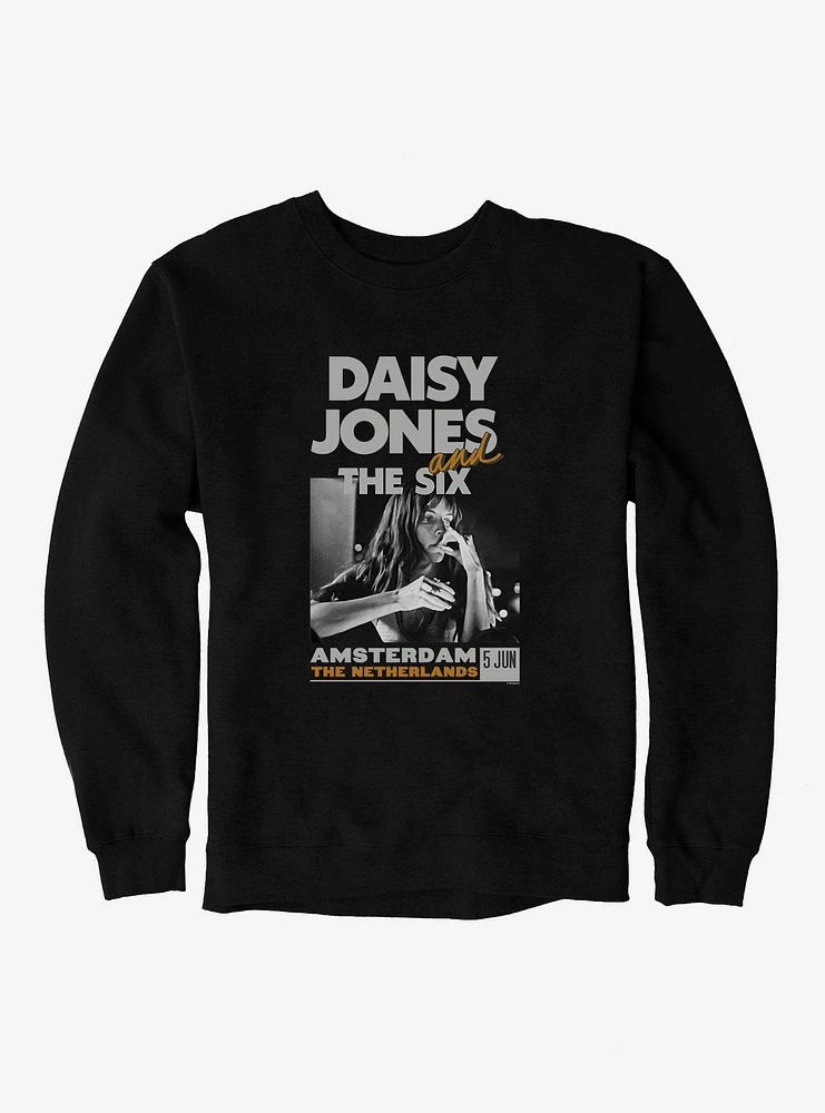 Daisy Jones & The Six Amsterdam Poster Sweatshirt