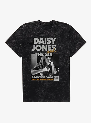 Daisy Jones & The Six Amsterdam Poster Mineral Wash T-Shirt