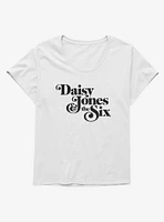Daisy Jones & The Six Logo Girls T-Shirt Plus