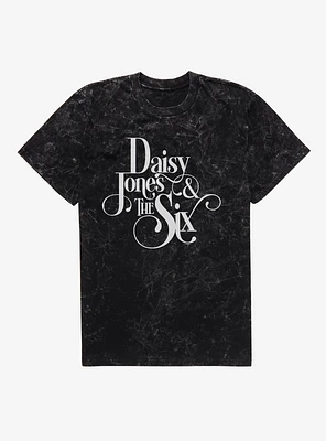 Daisy Jones & The Six Title Logo Mineral Wash T-Shirt