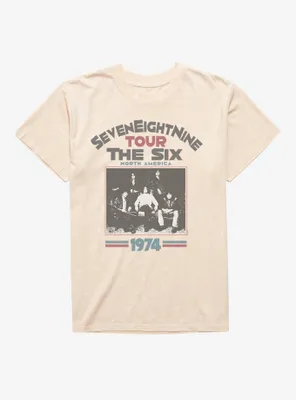Daisy Jones & The Six 1974 North America Tour Mineral Wash T-Shirt