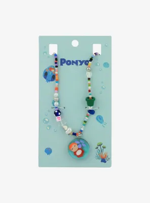 Studio Ghibli Ponyo Icon Beaded Necklace