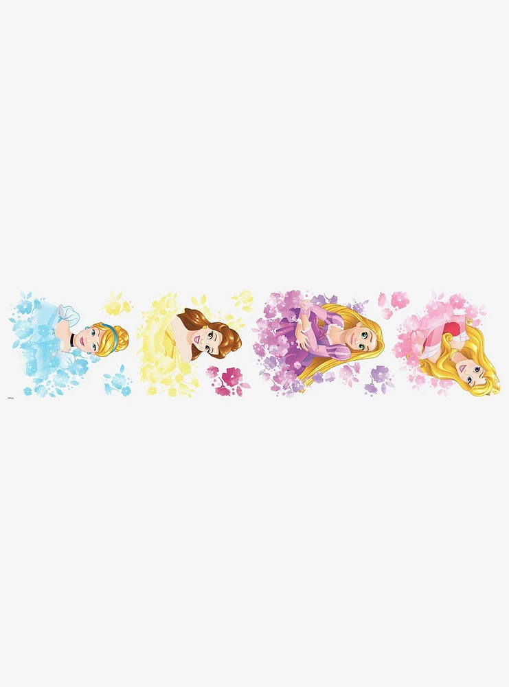 Disney Princess Floral Peel And Stick Wall Decals