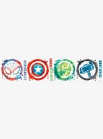 Marvel Avengers Icons Peel And Stick Wall Decals