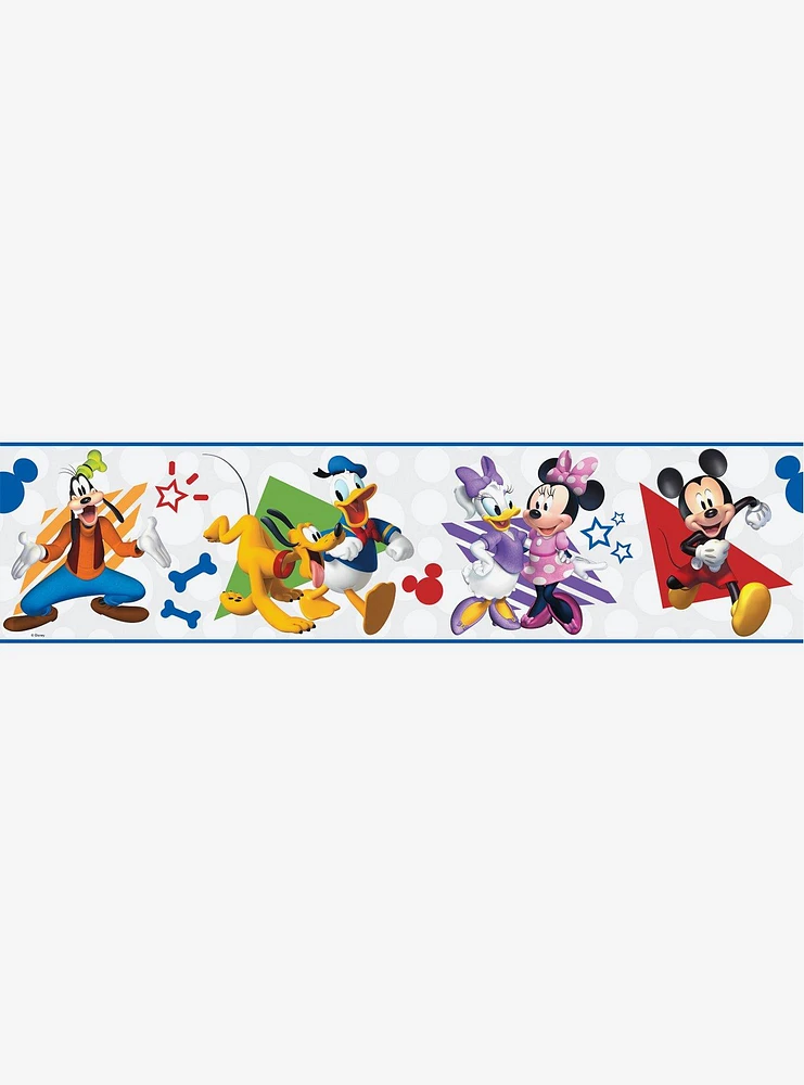 Disney Mickey Mouse & Friends Peel & Stick Wallpaper Border