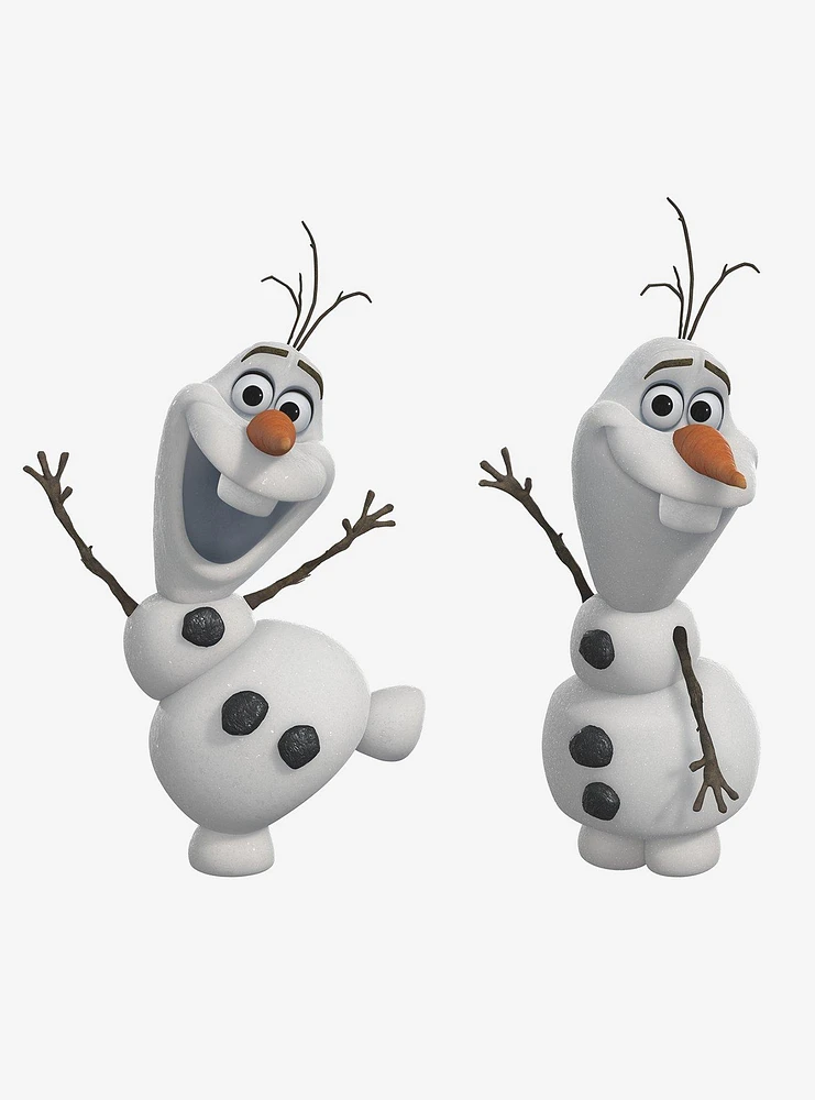 Disney Frozen Olaf The Snow Man Peel And Stick Wall Decals