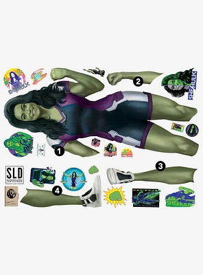 Marvel She-Hulk Giant Peel & Stick Wall Decals