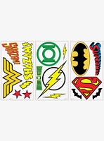 DC Comics Superhero Logos Peel And Stick Wall Decals