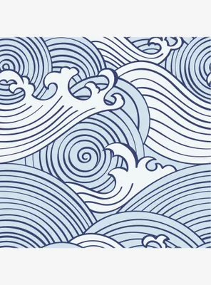 Vibrant Waves Peel & Stick Wallpaper