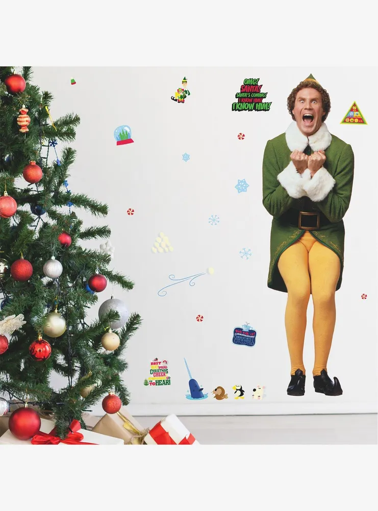 Elf Buddy The Elf Giant Wall Decals