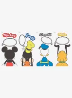Disney Mickey Mouse And Friends Peel And Stick Wall Decals With Dry Erase