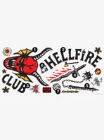 Stranger Things Hellfire Club Giant Peel & Stick Wall Decals