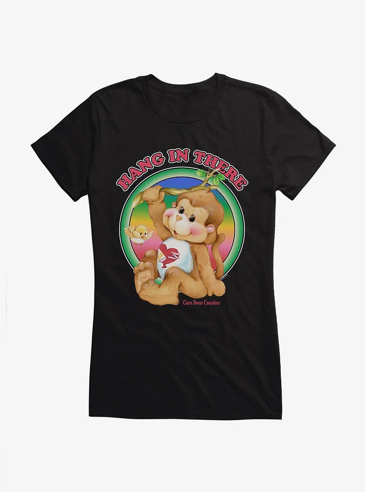 Care Bear Cousins Playful Heart Monkey Hang There Girls T-Shirt