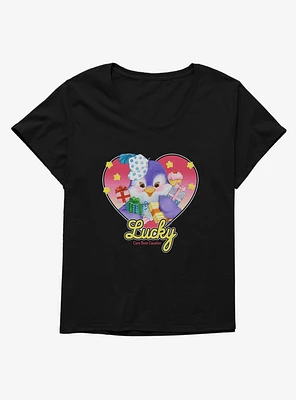 Care Bear Cousins Cozy Heart Penguin Lucky Girls T-Shirt Plus