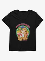 Care Bear Cousins Playful Heart Monkey Hang There Girls T-Shirt Plus