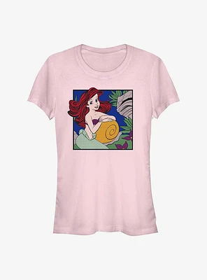 Disney The Little Mermaid Comic Box Ariel Girls T-Shirt