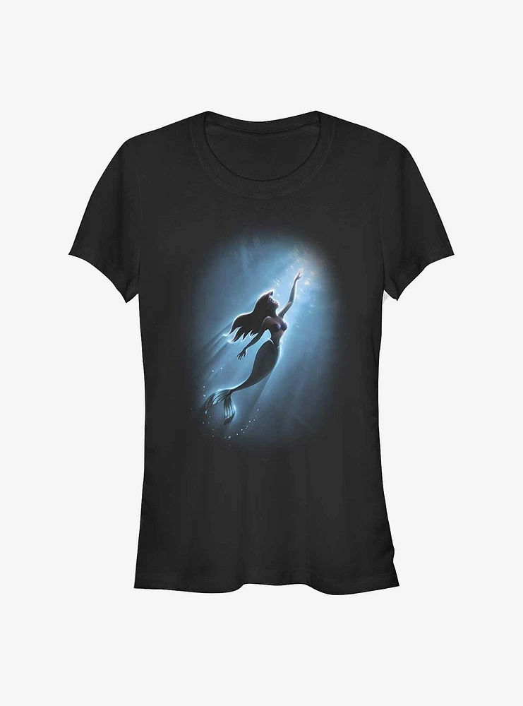 Disney the Little Mermaid Depths of Sea Girls T-Shirt