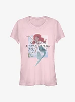 Disney The Little Mermaid Salty Air Hair Girls T-Shirt