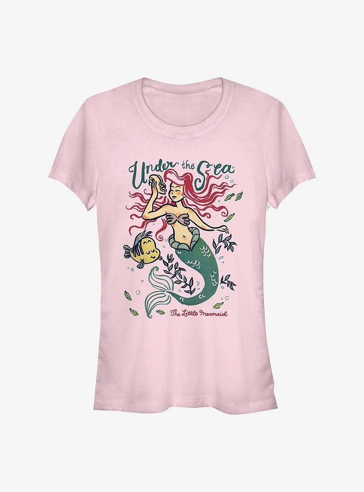 Disney The Little Mermaid Sweet Water Girls T-Shirt