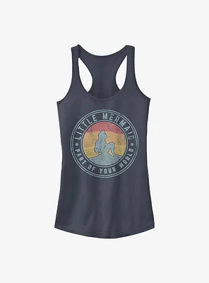 Disney The Little Mermaid Sunset Badge Girls Tank