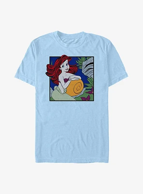Disney The Little Mermaid Comic Box Ariel T-Shirt