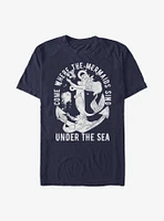 Disney The Little Mermaid Under Sea Where Mermaids Sing T-Shirt