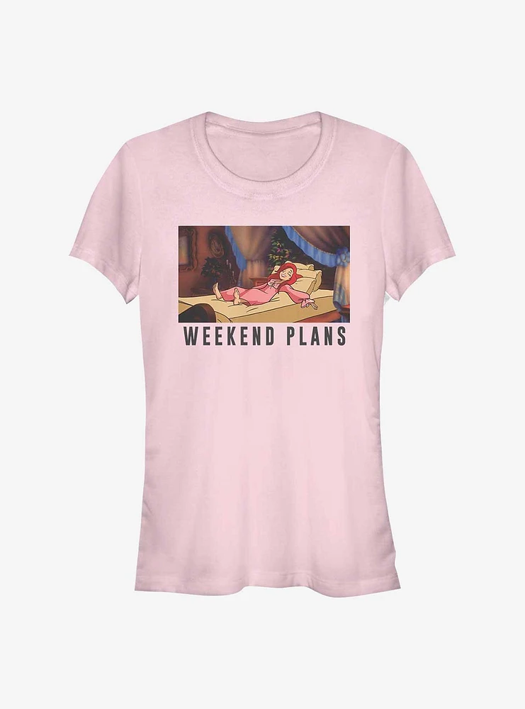 Disney The Little Mermaid Ariel Weekend Plans Girls T-Shirt