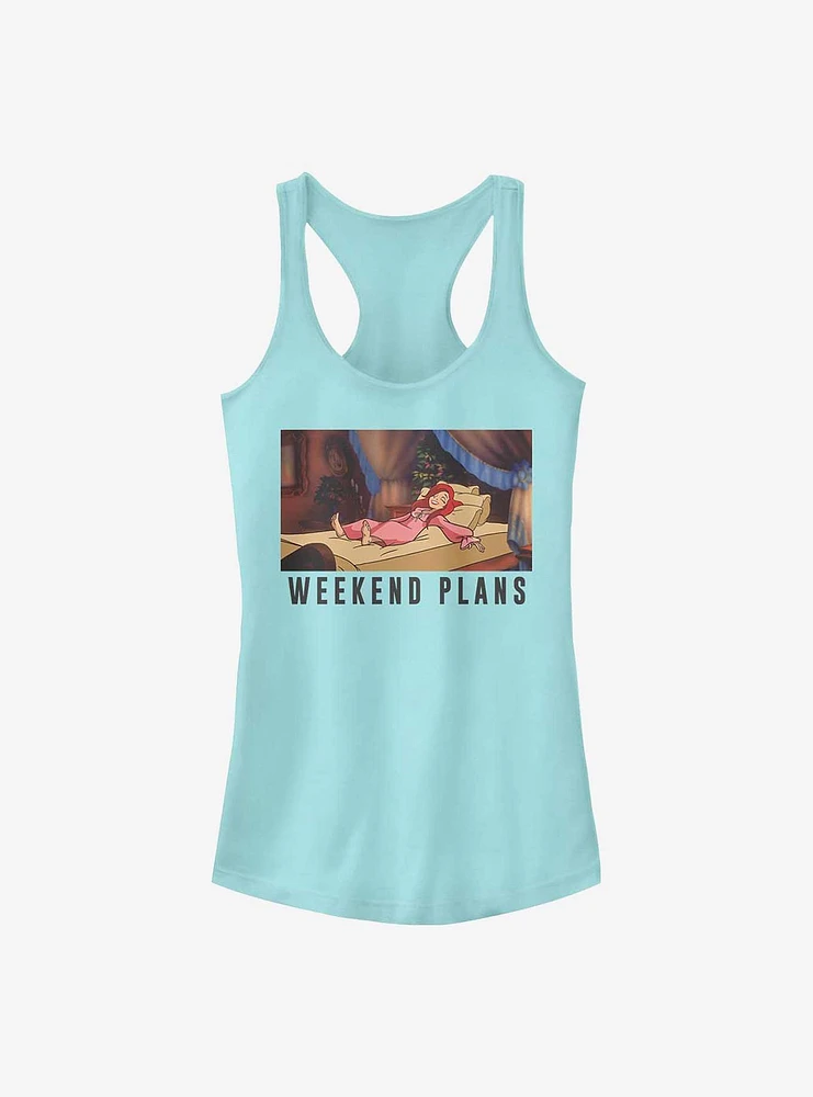 Disney The Little Mermaid Ariel Weekend Plans Girls Tank