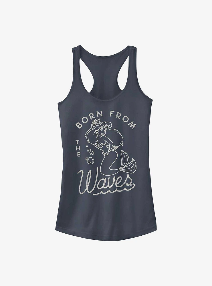 Disney The Little Mermaid Ariel Born From Waves Girls Tank