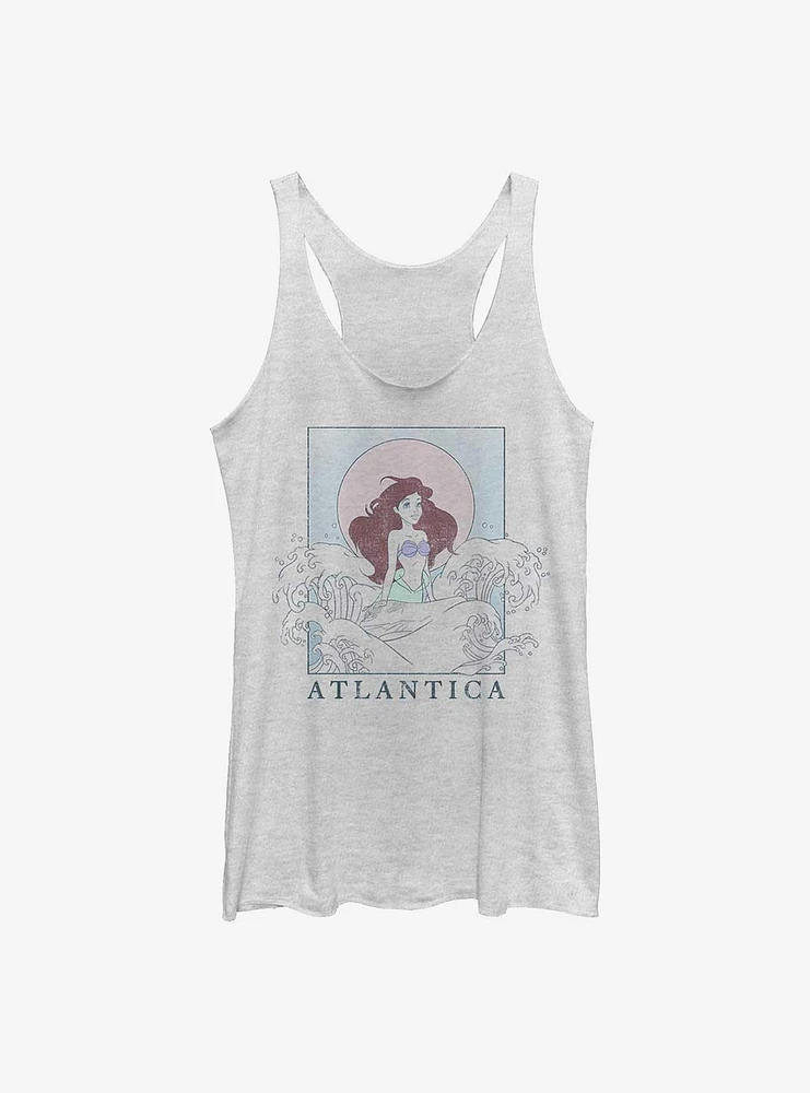 Disney The Little Mermaid Ariel Ocean Wave Atlantica Girls Tank