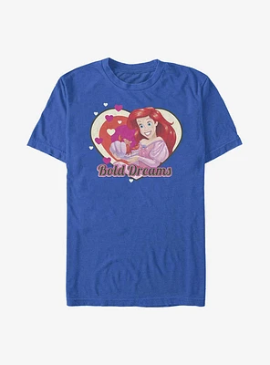 Disney The Little Mermaid Ariel Heart Bold Dreams T-Shirt
