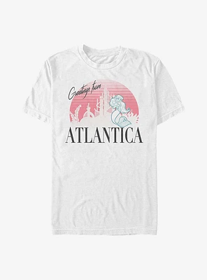 Disney The Little Mermaid Atlantica Greetings T-Shirt