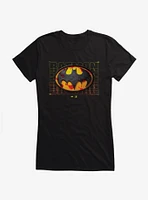 The Flash Batman Splatter Girls T-Shirt