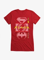 The Flash Trio Hero Symbols Girls T-Shirt