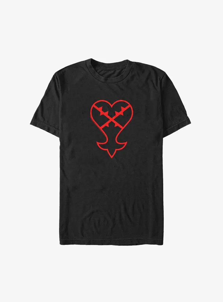 Kingdom Hearts Heartless Symbol Big & Tall T-Shirt