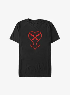 Kingdom Hearts Heartless Symbol Big & Tall T-Shirt